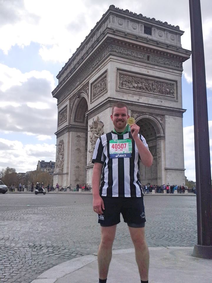 Paris Marathon completed!