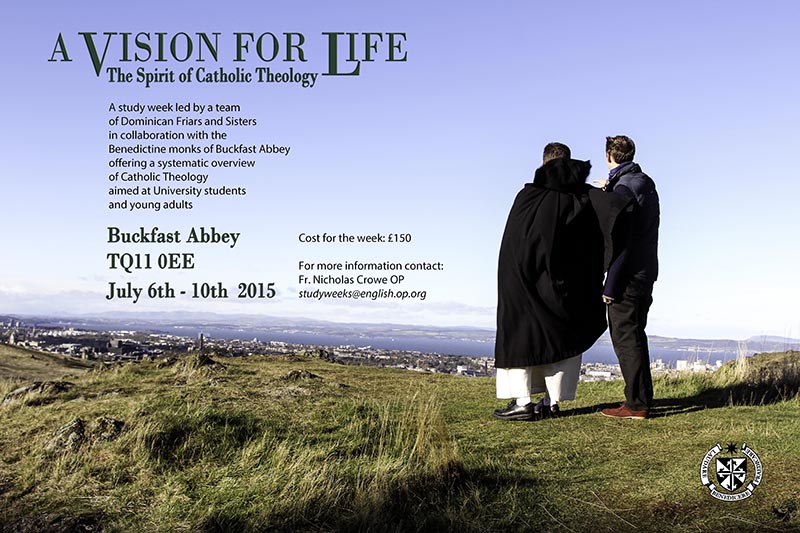 Dominican Study Week: “A Vision for Life”, 6-10th July