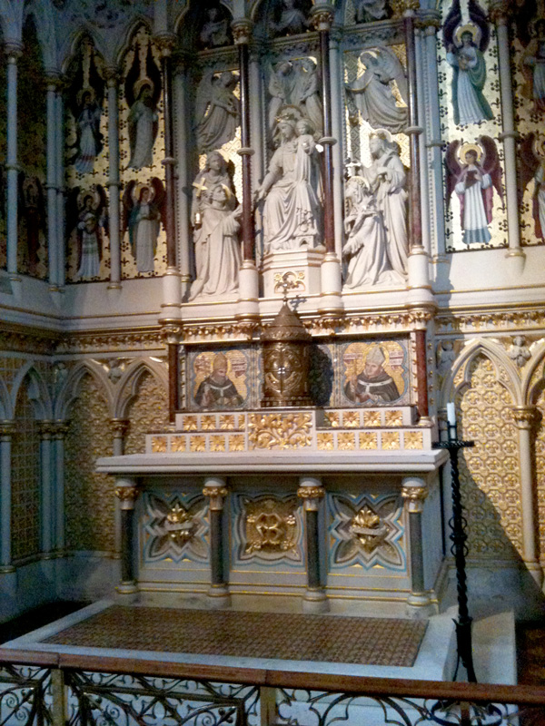 Our Lady of the Rosary Shrine at St Dominic’s Priory London